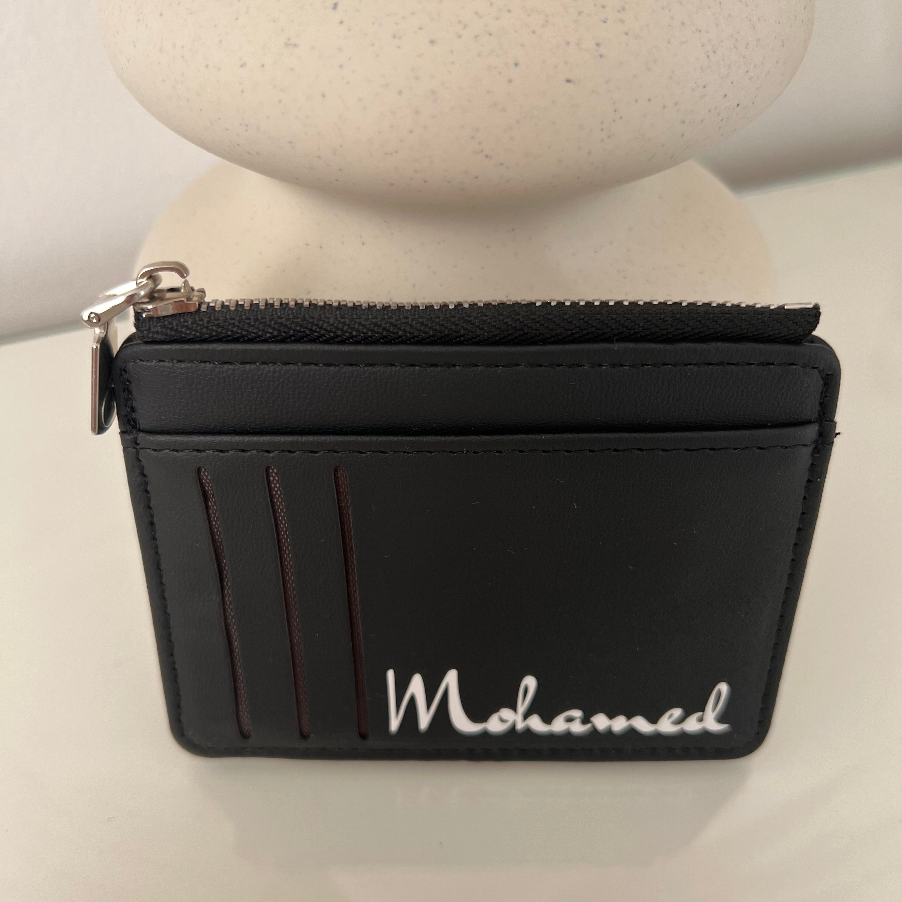 Porte carte mixte personnalisé avec prénom