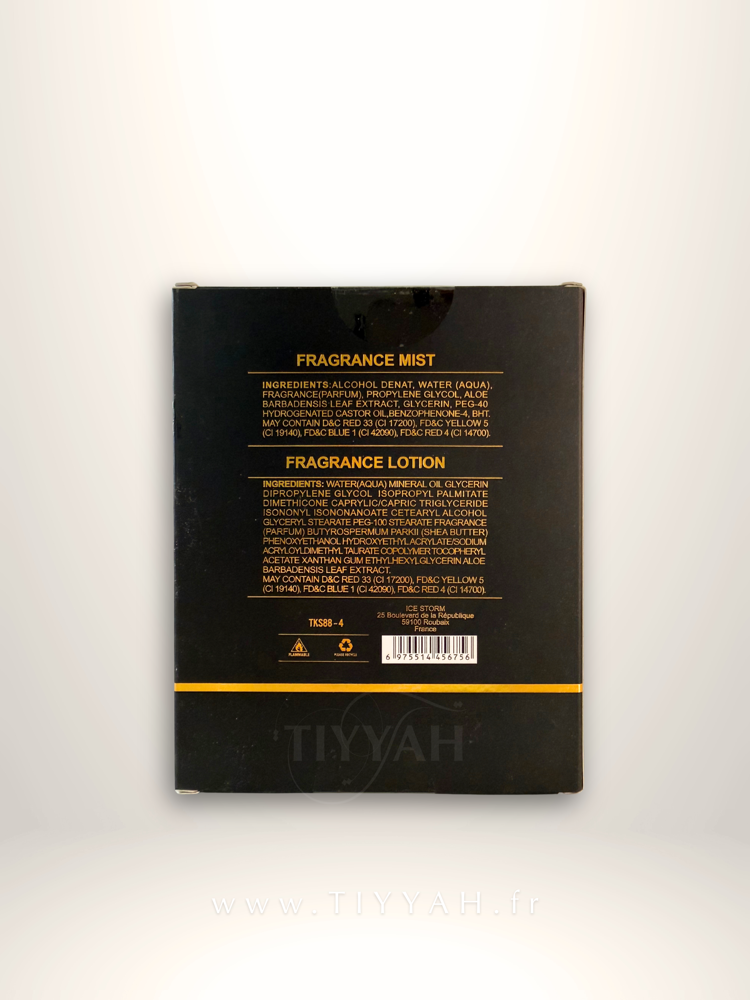 Coffret Khamrah – Brume Parfumée & Lotion Corps Orientale & Gourmande (80 ml + 75 ml)