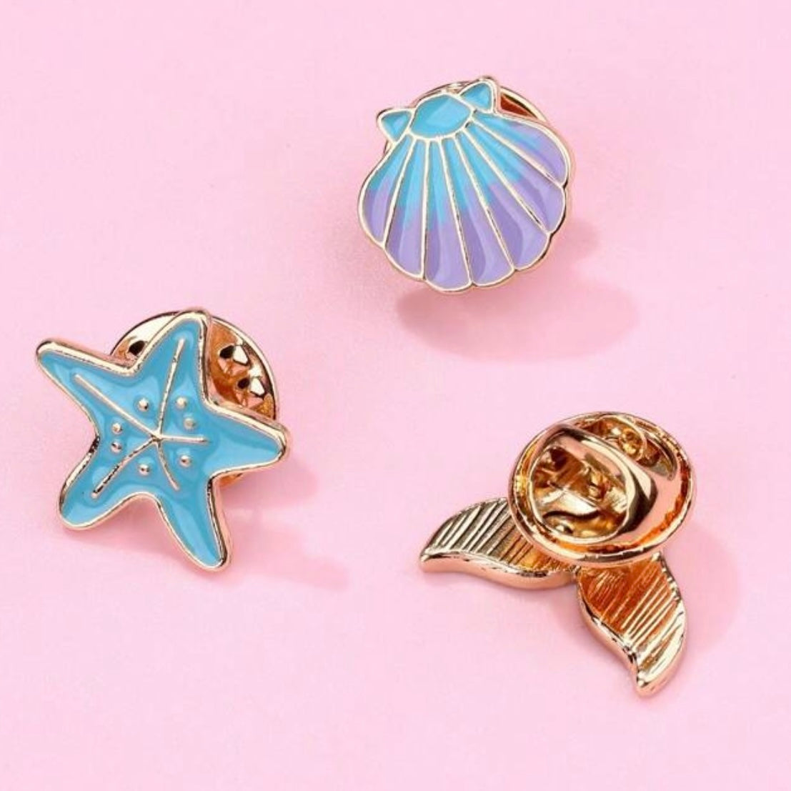 Ensemble de 3 Pin’s Sirène