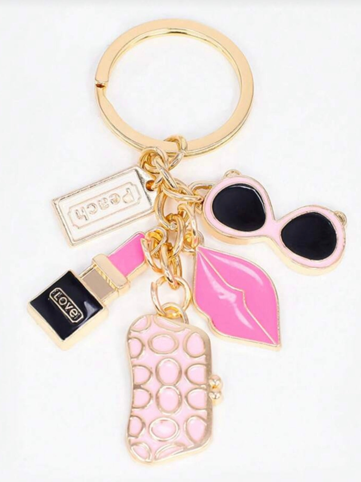 Porte-Clés Girly Rose